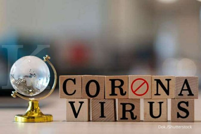 Ilustrasi Virus Corona.