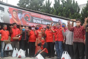 Peringati Hari Lahir Pancasila, DPC PDI-P Padangsidimpuan Berbagi Dengan Seluruh Kader dan Jurnalis