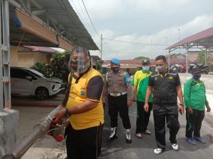 Antisipasi DBD, Mapolres Batu Bara Difogging