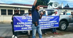 Diduga Menyalahgunakan Anggaran, Puluhan Massa ALL Minta Kejaksaan Periksa Kadis Damkar Padangsidimpuan