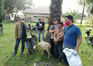 Curi Kambing Milik Pensiunan BUMN, Pengangguran Ditangkap