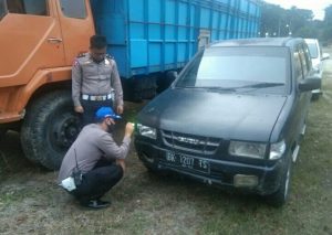 Sepeda Motor Vs Mini Bus, Mahasiswa Asahan Tewas di Jalinsum Simalungun