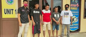 Polisi Grebek 3 Lokasi Peredaran Narkoba di Tanjung Tiram