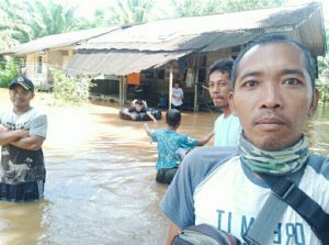 7 Desa di Madina Banjir, Ratusan Rumah Terendam, Sejumlah Jembatan Penghubung Putus