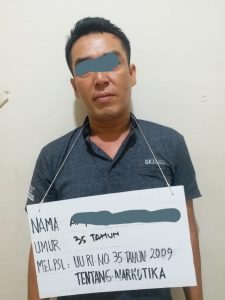 Jadi Pengedar Narkoba di Tapsel, Warga Jambi Ditangkap Polisi