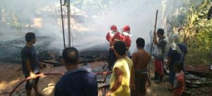 Ditinggal Pemilk, 1 Unit Rumah di Paluta Terbakar