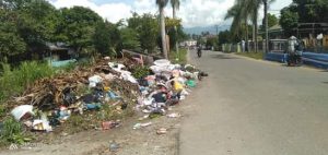 Tumpukan Sampah Hiasi Kota Panyabungan, Madina