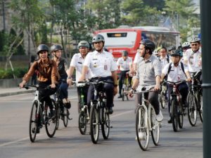 32 Kawasan Khusus Pesepeda di Lima Wilayah Kota Jakarta Ditiadakan