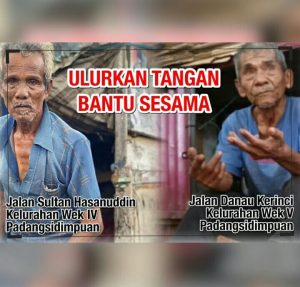 Komunitas Fotografer Padangsidimpuan Galang Dana Untuk “Duo Siregar” Yang Tinggal di Gerobak