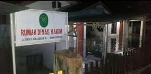 Rumah Dinas Kebanjiran, Hakim PN Padangsidimpuan Terpaksa Mengungsi