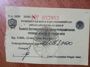 Melalui Selembar Karcis Usang, Pemkot Sidimpuan Diduga Tega Peras Warga