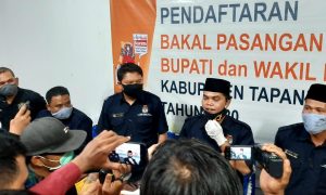 KPU Tapsel Pastikan Berkas Dolly P Pasaribu-Rasyid Assaf Dongoran Memenuhi Syarat