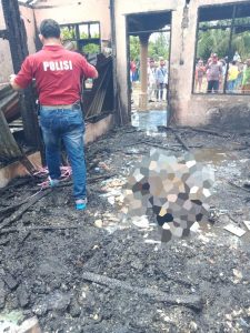 Ditinggal Sendiri di Rumah,  Nenek Lumpuh Tewas Terbakar