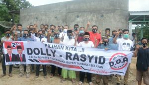 Warga Panompuan Yakin Tapsel Bakal Lebih Sejahtera Dipimpin Dolly-Rasyid