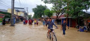 Air Sungai Meluap, Ratusan Rumah Warga Tergenang