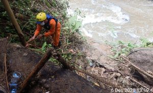 Pencarian Operator Excavator, Petugas Gabungan Sisir 5 KM Dari Lokasi Kejadian