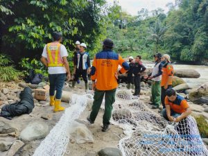 Pencarian Korban Excavator Jatuh di PLTA Batangtoru Berlanjut, Tim Pasang Jaring di Sungai Batangtoru