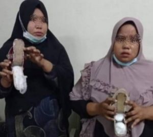 Simpan Sabu di Sol Sepatu, Dua Wanita Calon Penumpang Lion Air Ditangkap Petugas Kualanamu