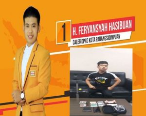 Catatan Kepolisian Feriansyah Hasibuan Selama Anggota DPRD Padangsidimpuan, Dari Dapat Bong Hingga Dibogem