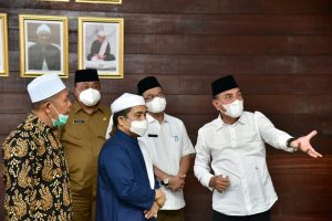 Gubernur Minta Tuan Guru Babussalam Doakan Masyarakat Sumut