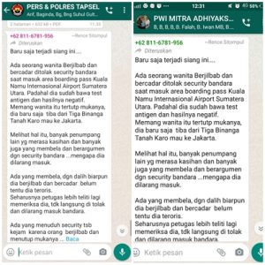 Parah! Oknum Pensiunan PNS di Padangsidimpuan Diduga  Jadikan Wanita Berhijab Bahan Lelucon di Medsos