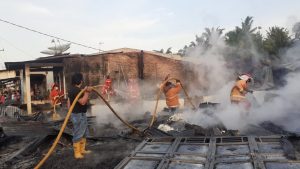 Pagi ini, 8 Rumah Warga Terbakar di Simalungun