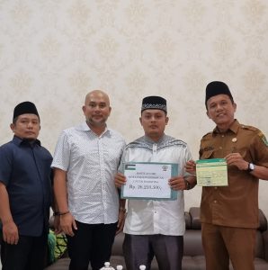 Dewan Masjid Indonesia Sidimpuan Salurkan Bantuan Untuk Palestina