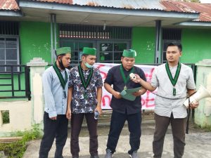 Kantor Sekretariat HMI Cabang Padangsidimpuan Disegel