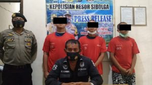 Diduga Pesta Sabu di Bangunan Bekas Kandang Ayam, Tiga Pemuda di Sibolga Ditangkap