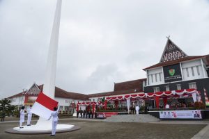 Tiga Orang Anggota Paskibra Tapsel Sukses Naikkan Bendera Merah Putih