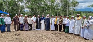 Ketua DMI Padangsidimpuan Hadiri Peletakan Batu Pertama Pembangunan Masjid di Bargot Topong