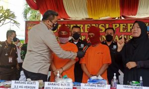 2 Orang Pengedar Heroin Jaringan Malaysia Ditangkap Polisi di Medan