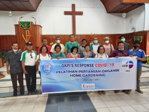 GKPI’s Response Covid 19 Gelar Pelatihan Home Gardening di Pematangsiantar