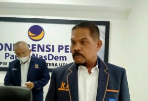 Bergabung Dengan Nasdem, Rahudman Harahap Mantan Wali Kota Medan Bakal Caleg DPR RI