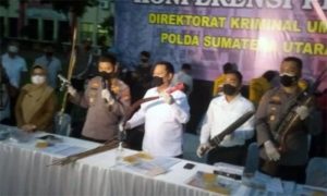 Ketua dan 2 Anggota Geng Motor Neleng Diciduk Polda Sumut