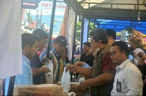 Stabilkan Harga, 6 Ribu Kilogram Minyak Goreng Dijual di Pasar Murah  Sipirok