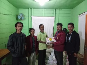 IMM Salurkan Bantuan ke Warga Terdampak Banjir di Desa Siamporik, Tapsel