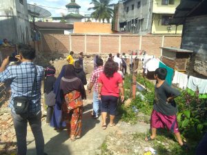 Viral! Akses Jalan Ditutup Bangunan, Sejumlah Warga di Sidimpuan Terisolir dan  Tidak Bisa Keluar Rumah