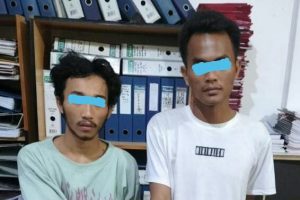 Lagi Bungkusi Narkoba Dua Pemuda Ditangkap Polres Simalungun 27 Paket Disita