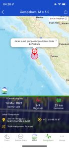 Nias Selatan Diguncang Gempa, Getarannya Dirasakan Hingga ke Padangsidimpuan