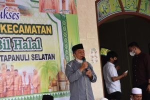 Hadiri Acara Halal Bihalal, Ketua NU: Warga Tapsel Beruntung dapat Pemimpin yang Agamais