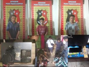 Heboh! 3 Pelaku Pencurian di Padangsidimpuan Ditangkap