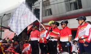 HUT ke-76 Bhayangkara, Edy Rahmayadi Lepas 5.000 Peserta Fun Bike