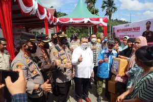 Hadiri Kegiatan Bakti Kesehatan Polri, Bupati: Program ini  Selaras  dengan Visi-Misi Pemkab Tapsel