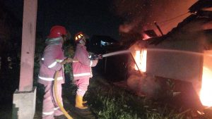 Rumah Ketua OKP Nyaris Terbakar di Pematangsiantar