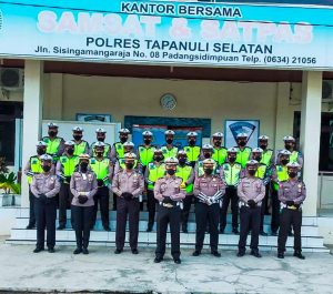 Polres Tapsel Raih Juara 2 Lomba Tiktok se-Polda Sumut