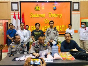 Polres Labuhanbatu Tangkap Bandar Ekstasi