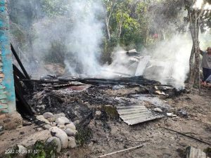 2 Rumah di Muarasipongi, Madina Terbakar