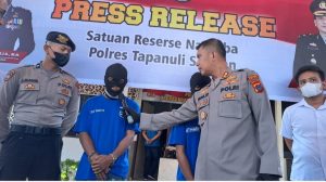 Bawa 15 Kg Ganja dari Madina, 2 Warga Sidimpuan Ditangkap di Tapsel