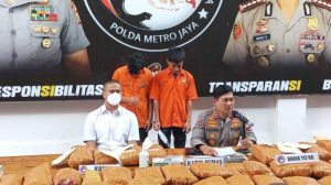 Bawa Paket Ganja ke Jakarta, Pemuda Asal Madina di Tangkap Polisi